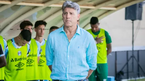 Fernando Teramatsu/AGIF- Renato Gaúcho, técnico do Grêmio
