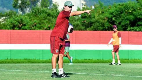 FOTO DE MAILSON SANTANA/FLUMINENSE FC - Fernando Diniz indica necessidade de contratações em função.