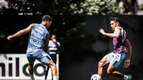Foto: Raul Baretta/ Santos FC- Santos define planejamento no período sem jogos