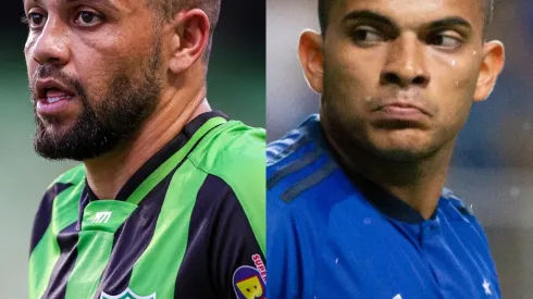 Gilson Junio/Fernando Moreno/AGIF- Felipe Azevedo (América-MG) e Bruno Rodrigues (Cruzeiro)