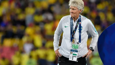 Gabriel Aponte/Getty Images- Pia Sundhage,  técnica da Seleção Feminina
