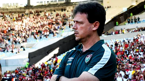 FOTO DE MAILSON SANTANA/FLUMINENSE FC – Cleber Machado fala sobre Fernando Diniz.
