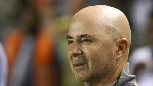 SP - Santos - 31/10/2019 - Brasileiro A 2019, Santos x Bahia - Jorge Sampaoli tecnico do Santos durante partida contra o Bahia no estadio Vila Belmiro pelo campeonato Brasileiro A 2019. Foto: Marcello Zambrana/AGIF