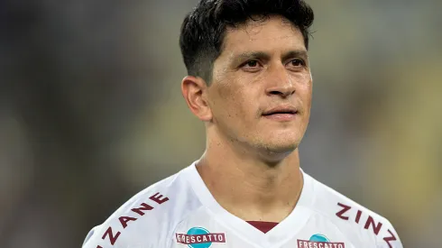 RJ – RIO DE JANEIRO – 12/04/2023 – COPA DO BRASIL 2023, FLUMINENSE X PAYSANDU – German Cano jogador do Fluminense durante partida contra o Paysandu no estadio Maracana pelo campeonato Copa do Brasil 2023. Foto: Thiago Ribeiro/AGIF
