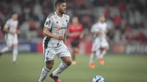 Foto: Pedro Souza / Atlético - Hulk reclama de atuação da arbitragem em derrota.