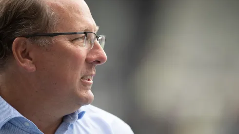 RJ - Rio de Janeiro - 26/06/2022 - BRASILEIRO A 2022, BOTAFOGO X FLUMINENSE - John Textor proprietario da SAF do Botafogo antes da partida contra o Fluminense no estadio Engenhao pelo campeonato Brasileiro A 2022. Foto: Jorge Rodrigues/AGIF