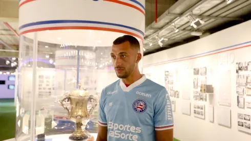 Foto: Felipe Oliveira / EC Bahia - Victor Hugo se coloca à disposição de Renato Paiva.