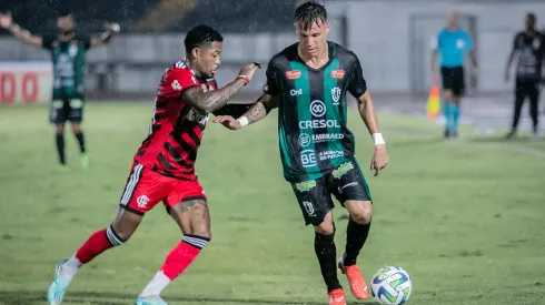 Fernando Teramatsu/AGIF- Maringá-PR x Flamengo no duelo de ida pela Copa do Brasil 2023.