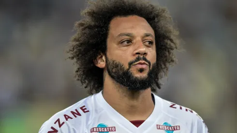 RJ - RIO DE JANEIRO - 12/04/2023 - COPA DO BRASIL 2023, FLUMINENSE X PAYSANDU - Marcelo jogador do Fluminense durante partida contra o Paysandu no estadio Maracana pelo campeonato Copa do Brasil 2023. Foto: Thiago Ribeiro/AGIF