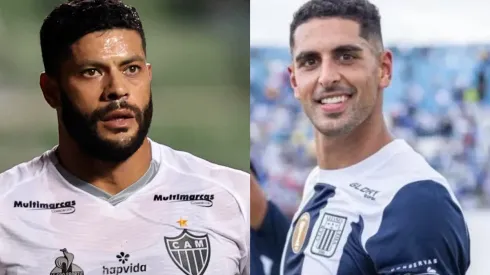 Buda Mendes/ Getty Images/ Divulgação/Alianza Lima- Hulk (Atlético-MG) e Pablo Sabbag
