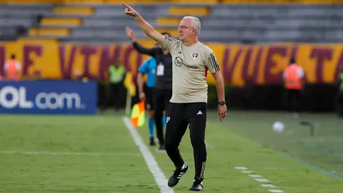 Foto: Rubens Chiri/Flickr/São Paulo – Dorival Júnior comenta empate do São Paulo no Sul-Americana.
