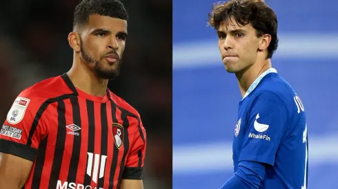 Steve Bardens/Angel Martinez/Getty Images- Solanke (Bournemouth) e João Félix (Chelsea).
