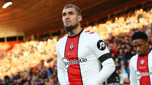 SOUTHAMPTON, ENGLAND – DECEMBER 26: Lyanco of Southampton during the Premier League match between Southampton FC and Brighton & Hove Albion at St. Mary's Stadium on December 26, 2022 in Southampton, England. (Photo by Matt Watson/Southampton FC via Getty Images)
