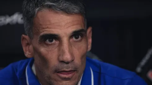 SP - SAO PAULO - 08/05/2023 - BRASILEIRO A 2023, CORINTHIANS X FORTALEZA - Juan Pablo Vojvoda tecnico do Fortaleza durante partida contra o Corinthians no estadio Arena Corinthians pelo campeonato BRASILEIRO A 2023. Foto: Ettore Chiereguini/AGIF