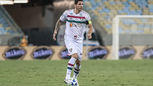 Foto: Marcelo Gonçalves/FFC - Nino comenta dupla formada com Felipe Melo.