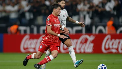 Miguel Schincariol/Getty Images- Corinthians x Argentinos Juniors no primeiro duelo pela Libertadores 2023
