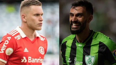 Robson Mafra/Alessandra Torres/AGIF- Alemão (Inter) e Mastriani (América-MG).