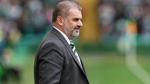 Ian MacNicol/Getty Images- Ange Postecoglou, técnico do Tottenham
