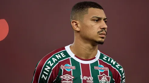 RJ – RIO DE JANEIRO – 01/06/2023 – COPA DO BRASIL 2023, FLAMENGO X FLUMINENSE – Andre jogador do Fluminense durante partida contra o Flamengo no estadio Maracana pelo campeonato Copa do Brasil 2023. Foto: Thiago Ribeiro/AGIF
