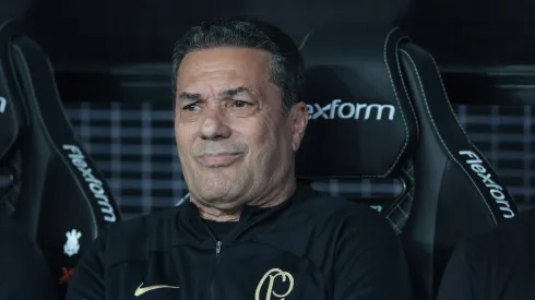 SP - SAO PAULO - 28/05/2023 - BRASILEIRO A 2023, CORINTHIANS X FLUMINENSE - Vanderlei Luxemburgo tecnico do Corinthians durante partida contra o Fluminense no estadio Arena Corinthians pelo campeonato BRASILEIRO A 2023. Foto: Marcello Zambrana/AGIF