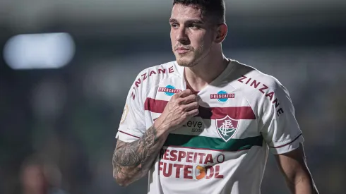 GO – GOIANIA – 11/06/2023 – BRASILEIRO A 2023, GOIAS X FLUMINENSE – Nino jogador do Fluminense durante partida contra o Goias no estadio Serrinha pelo campeonato BRASILEIRO A 2023. Foto: Heber Gomes/AGIF
