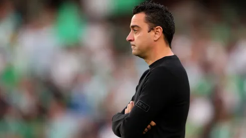 Fran Santiago/Getty Images- Xavi Hernández, técnico do Barcelona
