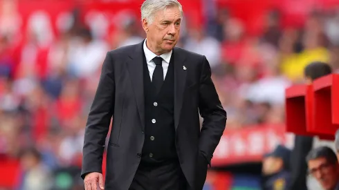 Fran Santiago/Getty Images- Carlo Ancelotti, técnico do Real Madrid