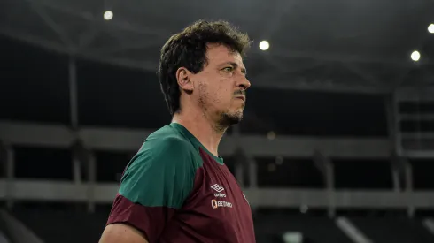 Thiago Ribeiro/AGIF- Fernando Diniz, técnico do Fluminense
