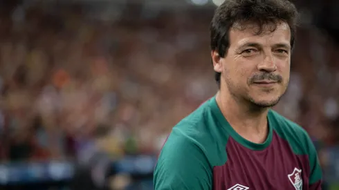 RJ - RIO DE JANEIRO - 01/04/2023 - CARIOCA 2023, FLAMENGO X FLUMINENSE - Fernando Diniz tecnico do Fluminense durante partida contra o Flamengo no estadio Maracana pelo campeonato Carioca 2023. Foto: Jorge Rodrigues/AGIF