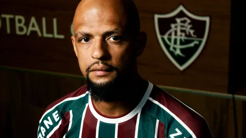 FOTO DE MAILSON SANTANA/FLUMINENSE FC – Felipe Melo comenta polêmicas envolvendo Marcelo.
