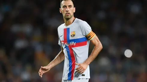 David Ramos/Getty Images- Sergio Busquets, ex-volante do Barcelona
