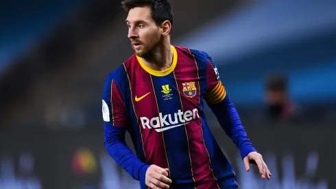 David Ramos/Getty Images- Messi em sua passagem pelo Barcelona
