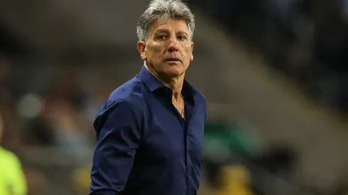 RS - PORTO ALEGRE - 17/05/2023 - COPA DO BRASIL 2023, GREMIO X CRUZEIRO - Renato Portaluppi tecnico do Gremio durante partida contra o Cruzeiro no estadio Arena do Gremio pelo campeonato Copa do Brasil 2023. Foto: Pedro H. Tesch/AGIF