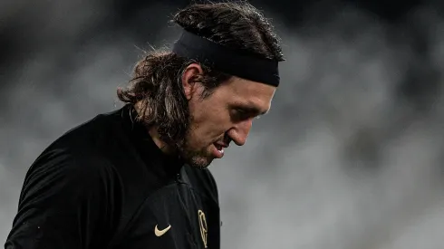 RJ – RIO DE JANEIRO – 11/05/2023 – BRASILEIRO A 2023, BOTAFOGO X CORINTHIANS -Cassio goleiro do Corinthians durante aquecimento antes da partida contra o Botafogo no estadio Engenhao pelo campeonato BRASILEIRO A 2023. Foto: Thiago Ribeiro/AGIF
