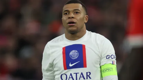 Alex Grimm/Getty Images- Mbappé, atacante do PSG
