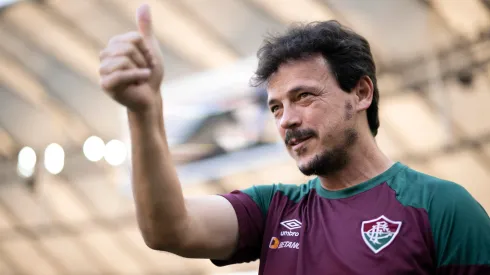 RJ – RIO DE JANEIRO – 16/07/2023 – BRASILEIRO A 2023, FLUMINENSE X FLAMENGO – Fernando Diniz tecnico do Fluminense durante partida contra o Flamengo no estadio Maracana pelo campeonato Brasileiro A 2023. Foto: Jorge Rodrigues/AGIF
