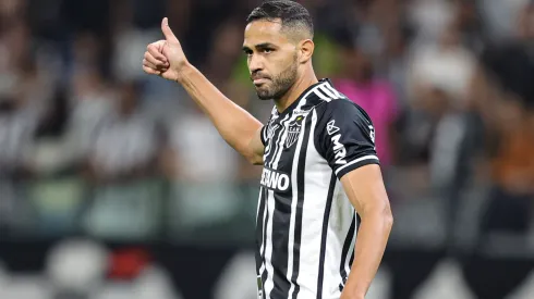 MG – BELO HORIZONTE – 08/07/2023 – BRASILEIRO A 2023, ATLETICO-MG X CORINTHIANS – Alan Kardec  jogador do Atletico-MG durante partida contra o Corinthians no estadio Mineirao pelo campeonato Brasileiro A 2023. Foto: Gilson Lobo/AGIF
