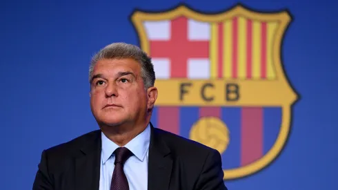 Getty Images- Joan Laporta. presidente do Barcelona
