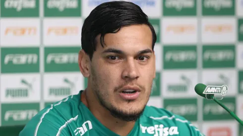 Foto: Cesar Greco/ Flickr oficial Sociedade Esportiva Palmeiras - Gustavo Gómez recebeu proposta para deixar o Verdão