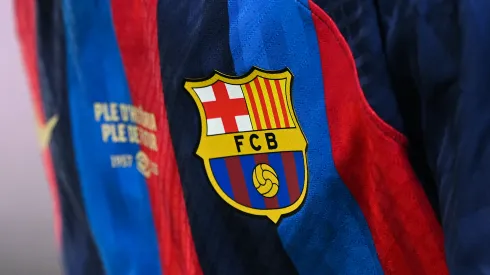 David Ramos/Getty Images- Escudo Barcelona