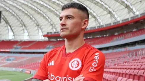 Foto: (Ricardo Duarte/Internacional) – Situação de Charles Aránguiz complica no Inter
