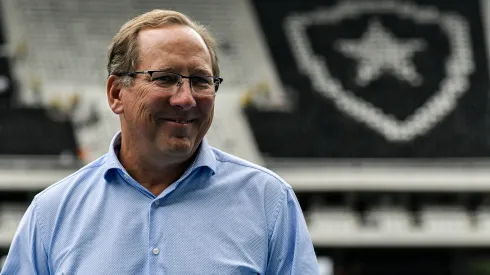 RJ - Rio de Janeiro - 26/06/2022 - BRASILEIRO A 2022, BOTAFOGO X FLUMINENSE - John Textor acionista majoritario do Botafogo antes da partida contra o Fluminense no estadio Engenhao pelo campeonato Brasileiro A 2022. Foto: Thiago Ribeiro/AGIF