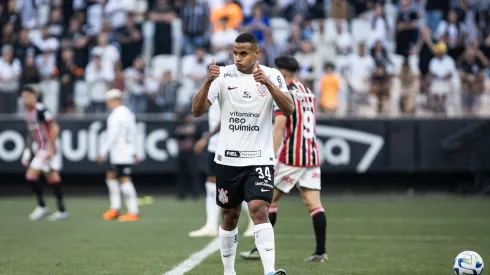 Foto: Abner Dourado/AGIF – Murillo abre o jogo sobre possibilidade de deixar o Corinthians.
