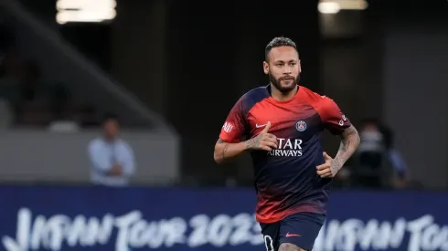 Koji Watanabe/Getty Images- Neymar, atacante do PSG
