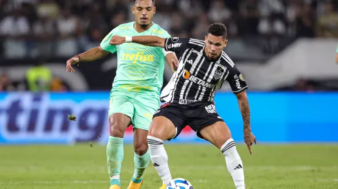 Gilson Lobo/AGIF- Atlético-MG e Palmeiras no duelo de ida pela Libertadores 2023