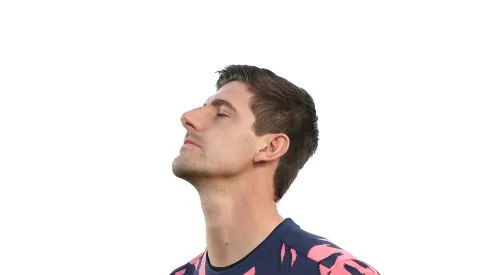 Gonzalo Arroyo Moreno/Getty Images- Courtois, goleiro do Real Madrid