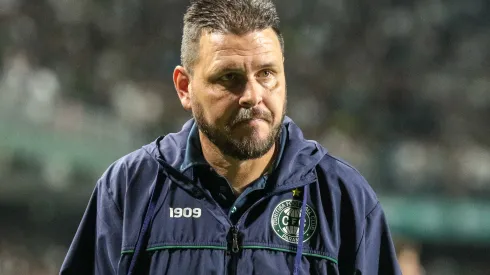 Robson Mafra/AGIF- Thiago Kosloski, técnico do Coritiba
