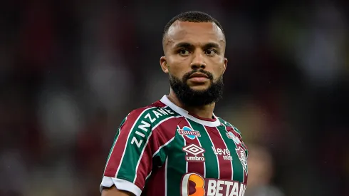 RJ – RIO DE JANEIRO – 01/06/2023 – COPA DO BRASIL 2023, FLAMENGO X FLUMINENSE – Samuel Xavier jogador do Fluminense durante partida contra o Flamengo no estadio Maracana pelo campeonato Copa do Brasil 2023. Foto: Thiago Ribeiro/AGIF
