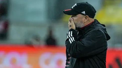 Thiago Ribeiro/AGIF- Sampaoli, técnico do Flamengo