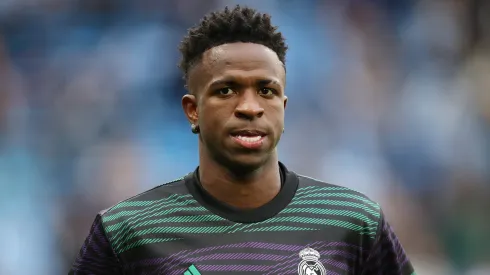 Clive Brunskill/Getty Images- Vini Jr., atacante do Real Madrid